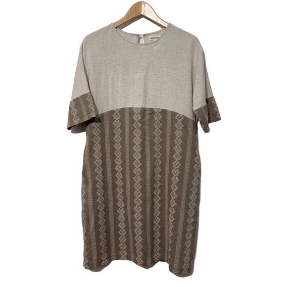 Hidden Alley Dresses & Skirts - Hidden Alley Linen Dress Womens Size L